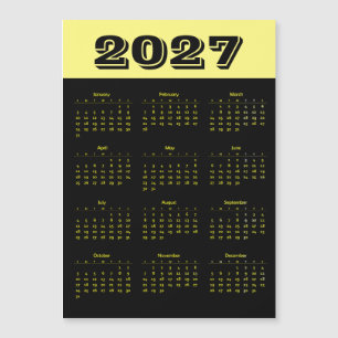 Calendario 2027