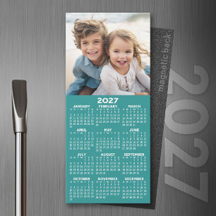 Calendario 2027 1 Collage de fotos - Se puede edit