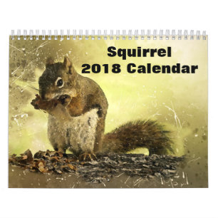 Calendario 2027 Ardilla