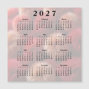 Calendario 2027 Bolas Esponjosas