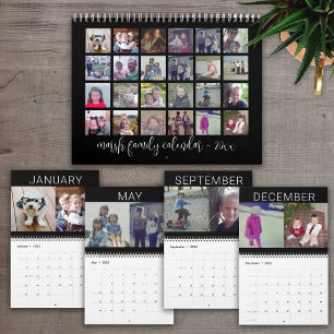 Calendario 2027 - Familia Moderna Foto Personalizada