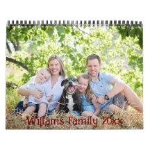 2027 Foto de Familia Personalizada con Letra Moder
