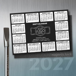 Calendario 2027 - Información de contacto logotipo