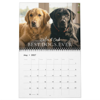 Calendario 2027 Mejor Perro Siempre Crea Tu Propia Foto Masco