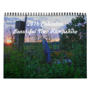 Calendario 2027 - New Hampshire
