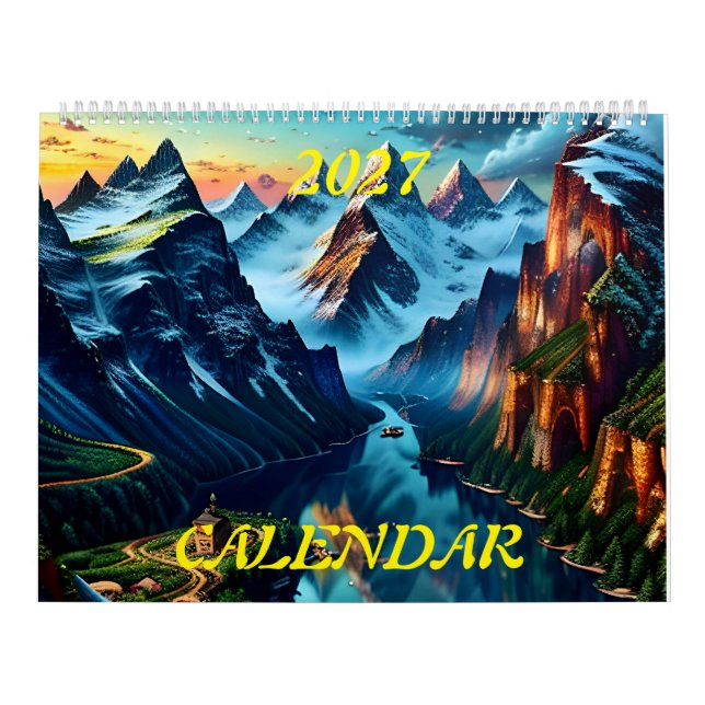 Calendario 2027 Seis (Tapa)