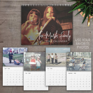 Calendario 2027 Simple Moderno Personalizado Foto - 14 Imágen
