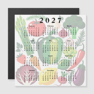 Calendario 2027 Verduras
