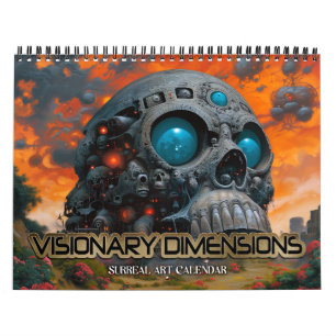 Calendario 2027 Visionary Dimensions 10 Arte Surrealista