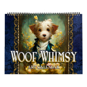 Calendario 2027 Woof Capricho Surreal Fantasía Retratos de Pe