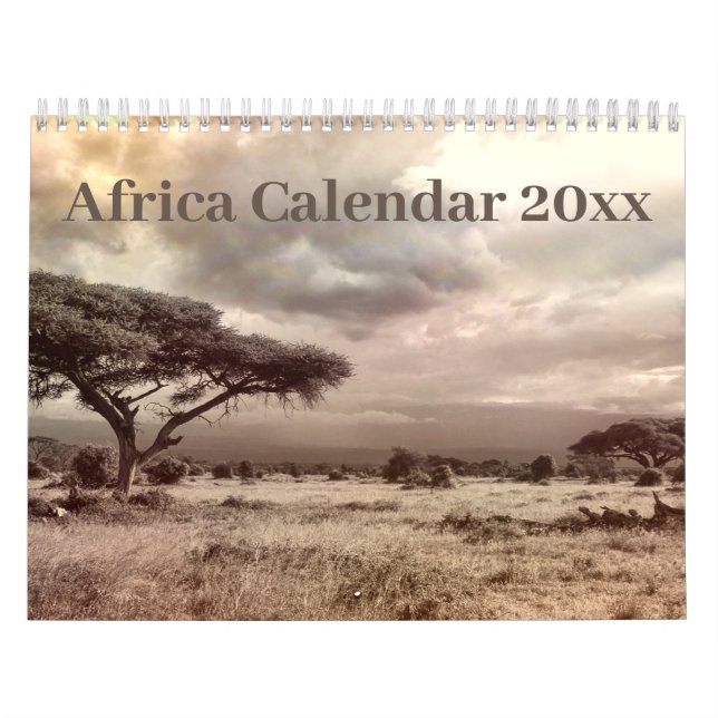 Calendario 20xx - África (Tapa)