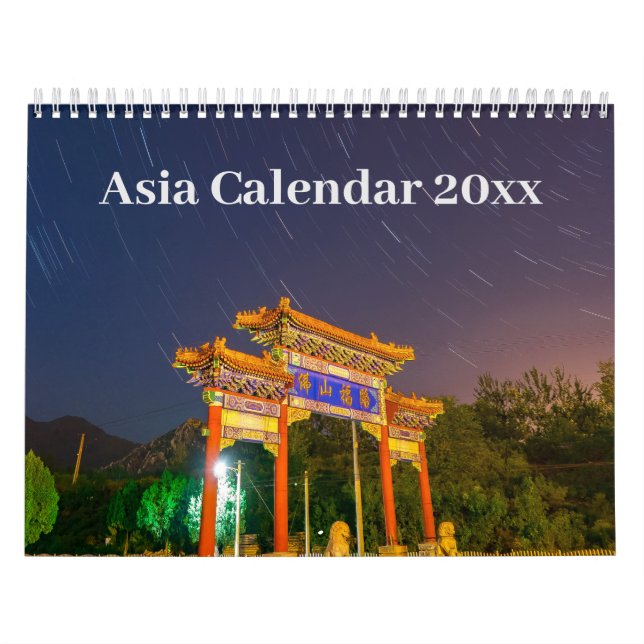 Calendario 20xx - Asia (Tapa)