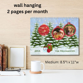 Calendario 20XX Muro editable de fotos de la familia CIY