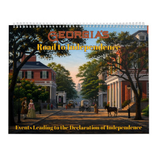 Calendario 250th Anniversary - State of Georgia Calendar