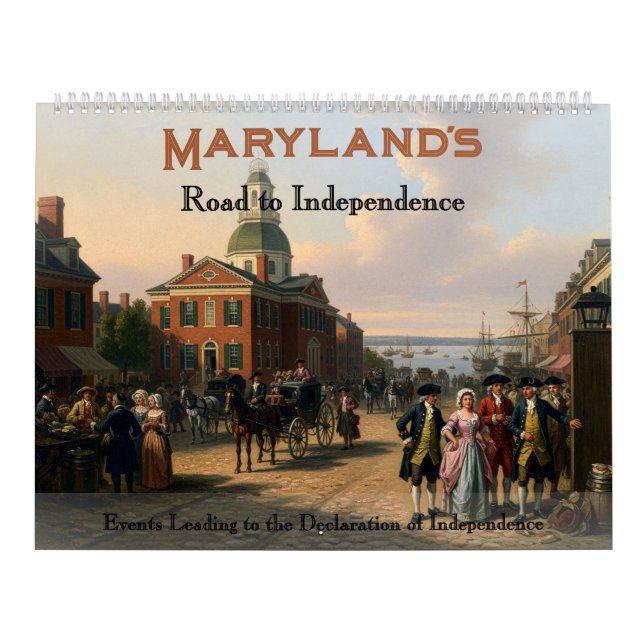 Calendario 250th Anniversary - State of Maryland Calendar (Tapa)