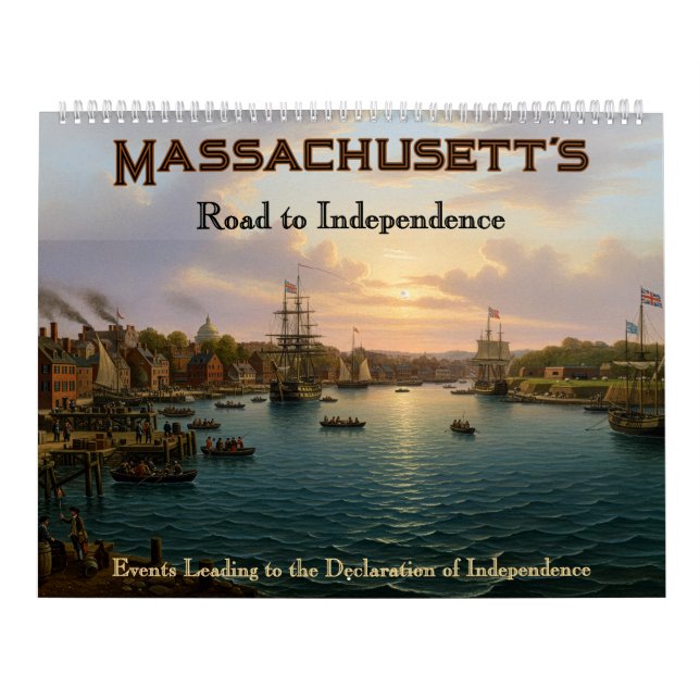 Calendario 250th Anniversary -State of Massachusetts Calendar (Tapa)