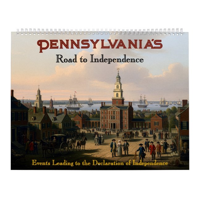 Calendario 250th Anniversary - State of Pennsylvania Calendar (Tapa)