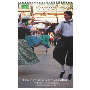 Calendario 2.000 años de cultura Mallorca España
