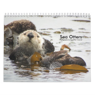 Calendario #3 del canal de la nutria de mar