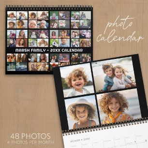 Calendario 48 Foto - Familia Moderna Personalizada Foto