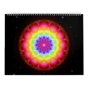 Calendario 48 mandalas como carpeta de anillo