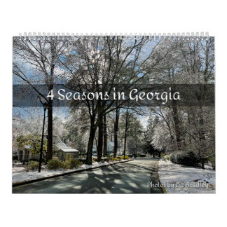 Calendario 4 Estaciones en Georgia