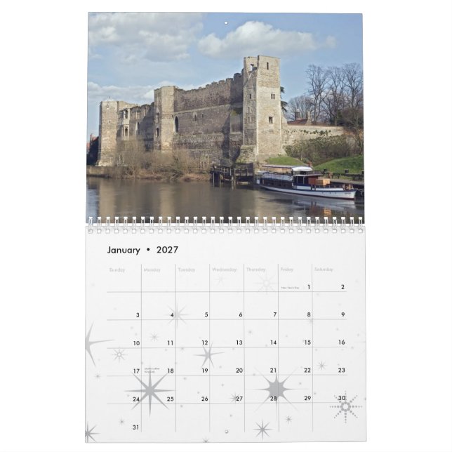Calendario 5 del castillo (Jan 2027)