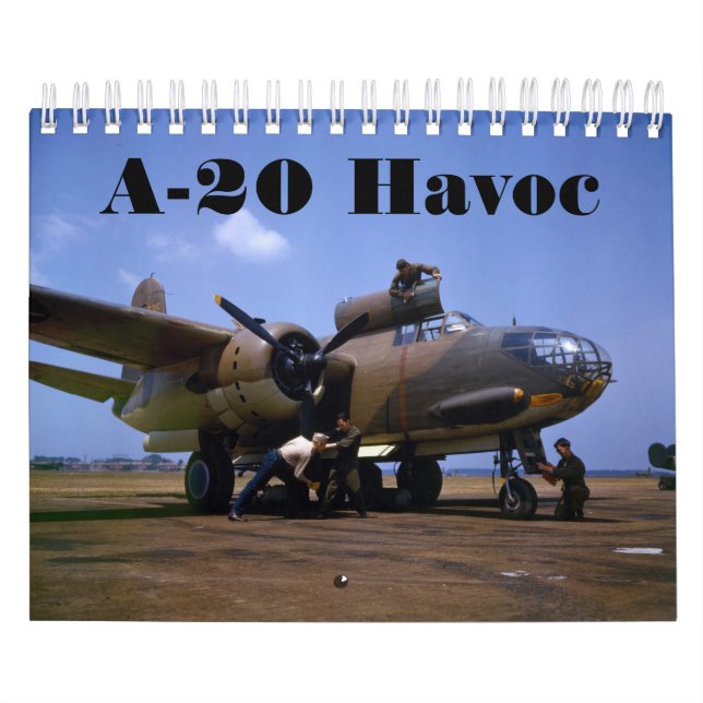 Calendario A-20 Havoc (Tapa)
