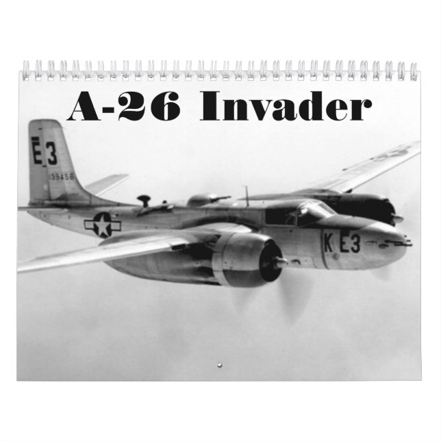 Calendario A-26 Invader (Tapa)
