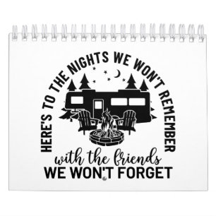 Calendario A las noches que no recordaremos con el Fr