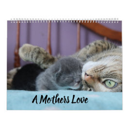CALENDARIO A MOTHERS LOVE MAMACAT & HER KITTENS