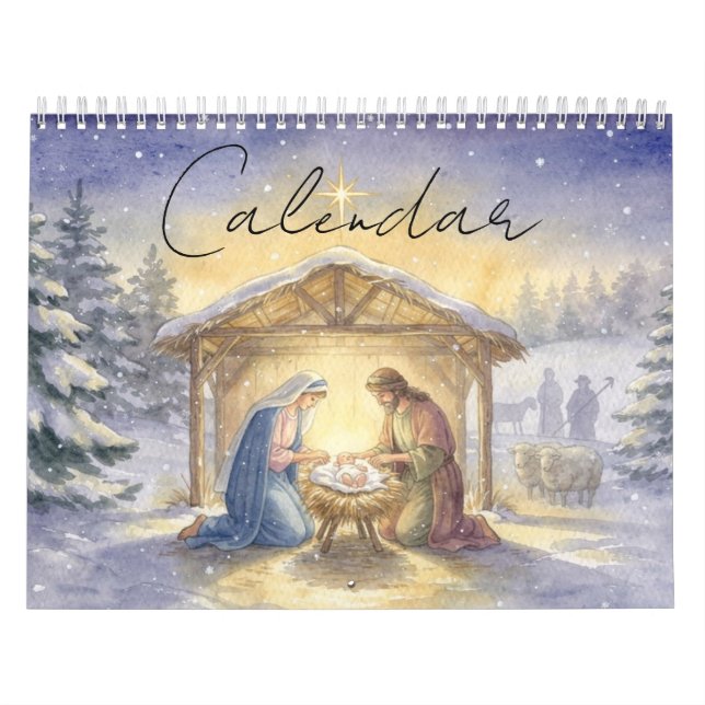 Calendario A Nativity Calendar of Faith and Light (Tapa)
