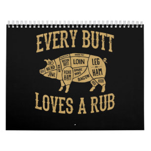 Calendario A Todos Los Butt Les Encanta Un Buen Rubo Divertid