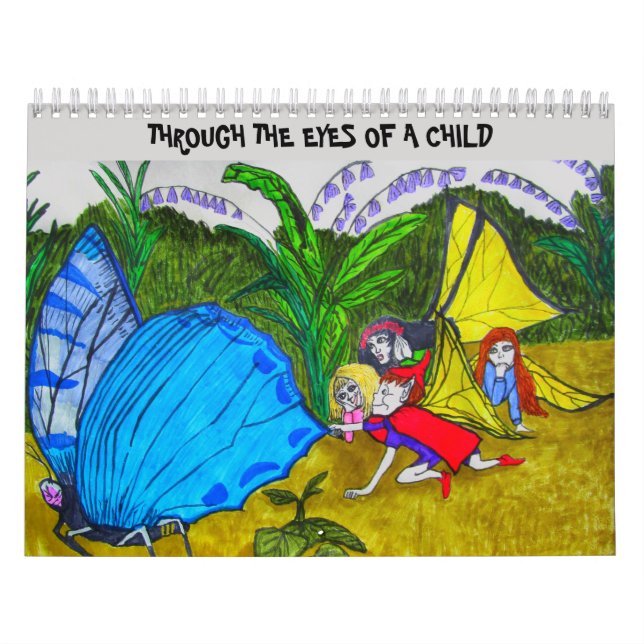 CALENDARIO A TRAVÉS DE LOS OJOS DE UN NIÑO (Tapa)