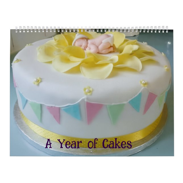 Calendario A Year of Cakes  (Tapa)