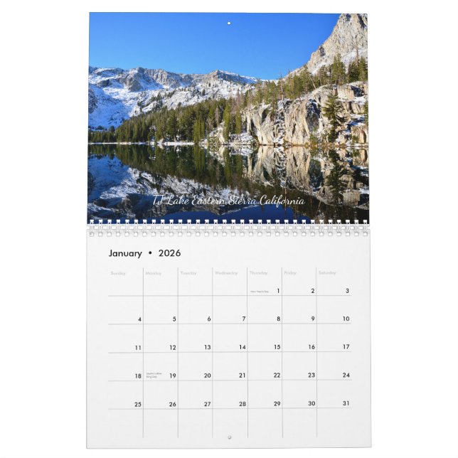 Calendario A Year of Natural Wonder  (Jan 2026)