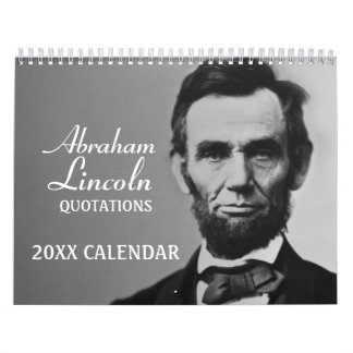 Calendario Abe Lincoln cita con foto