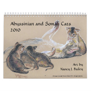 Calendario abisinio y somalí de los gatos 2015