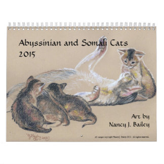Calendario abisinio y somalí de los gatos 2015