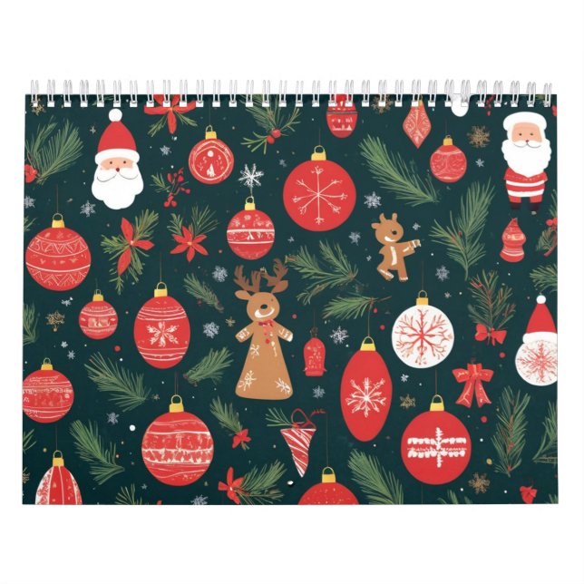 Calendario Abrazando el espíritu de los Navidades, Feliz Navi (Tapa)