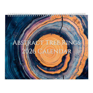 Calendario Abstract Tree Ring 2026