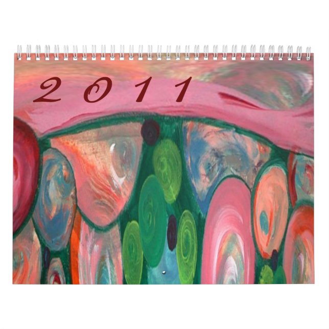 Calendario abstracto 2011 (Tapa)