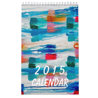 Calendario abstracto 2015
