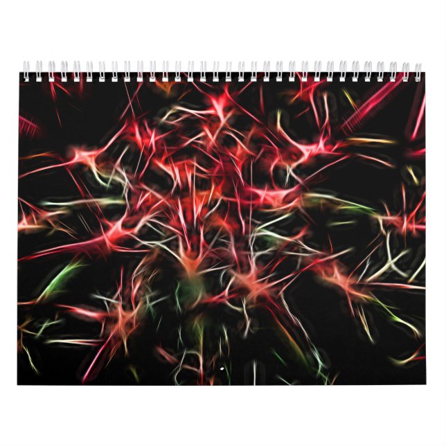 Calendario Abstracto de planta exitosa (Tapa)