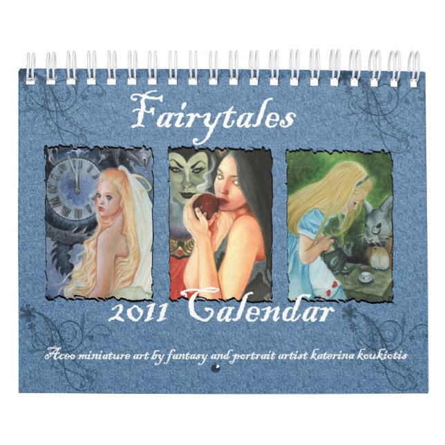 Calendario ACEO 2011 KaterinaArt (Tapa)