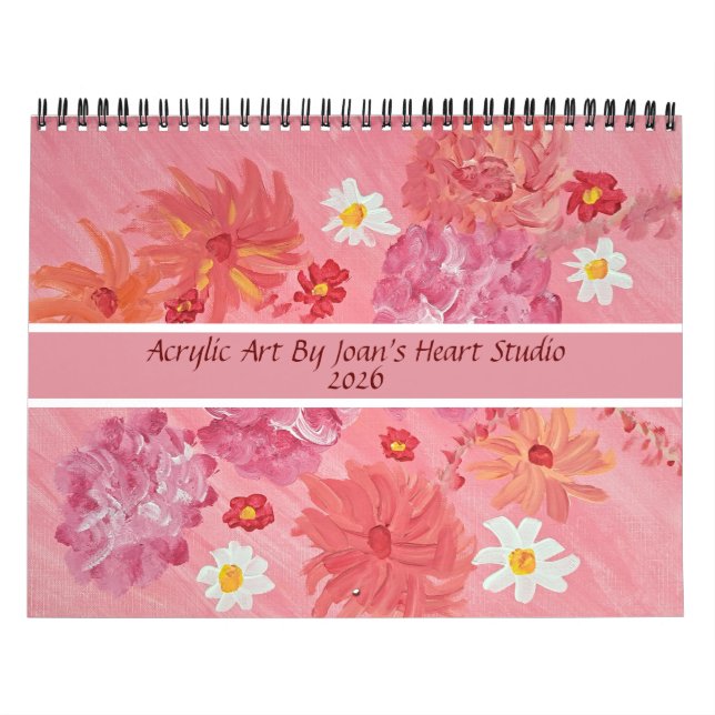 Calendario Acrylic Artwork Wall Calendar (Tapa)