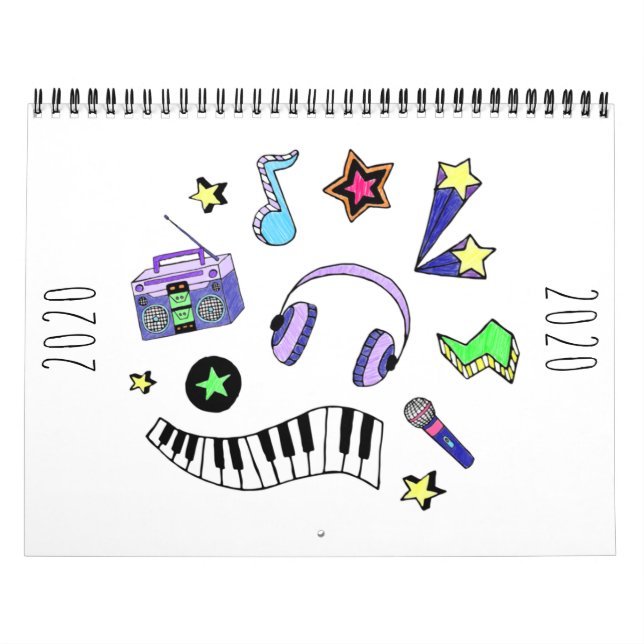 Calendario Activar la música (Tapa)