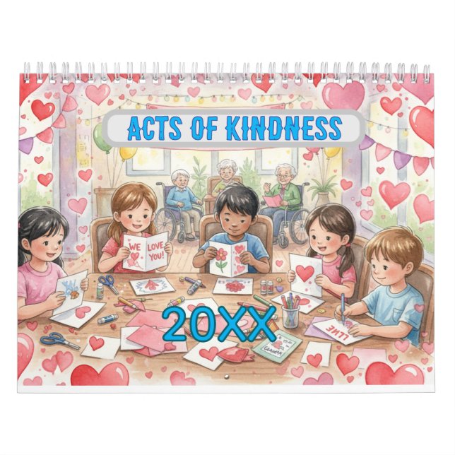 Calendario Acts of Kindness Every Month Calendar (Tapa)