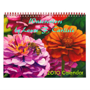 Calendario Acuarelas de Laure F. Carlisle