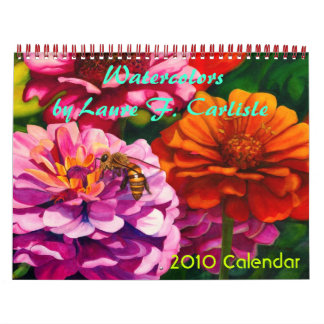 Calendario Acuarelas de Laure F. Carlisle